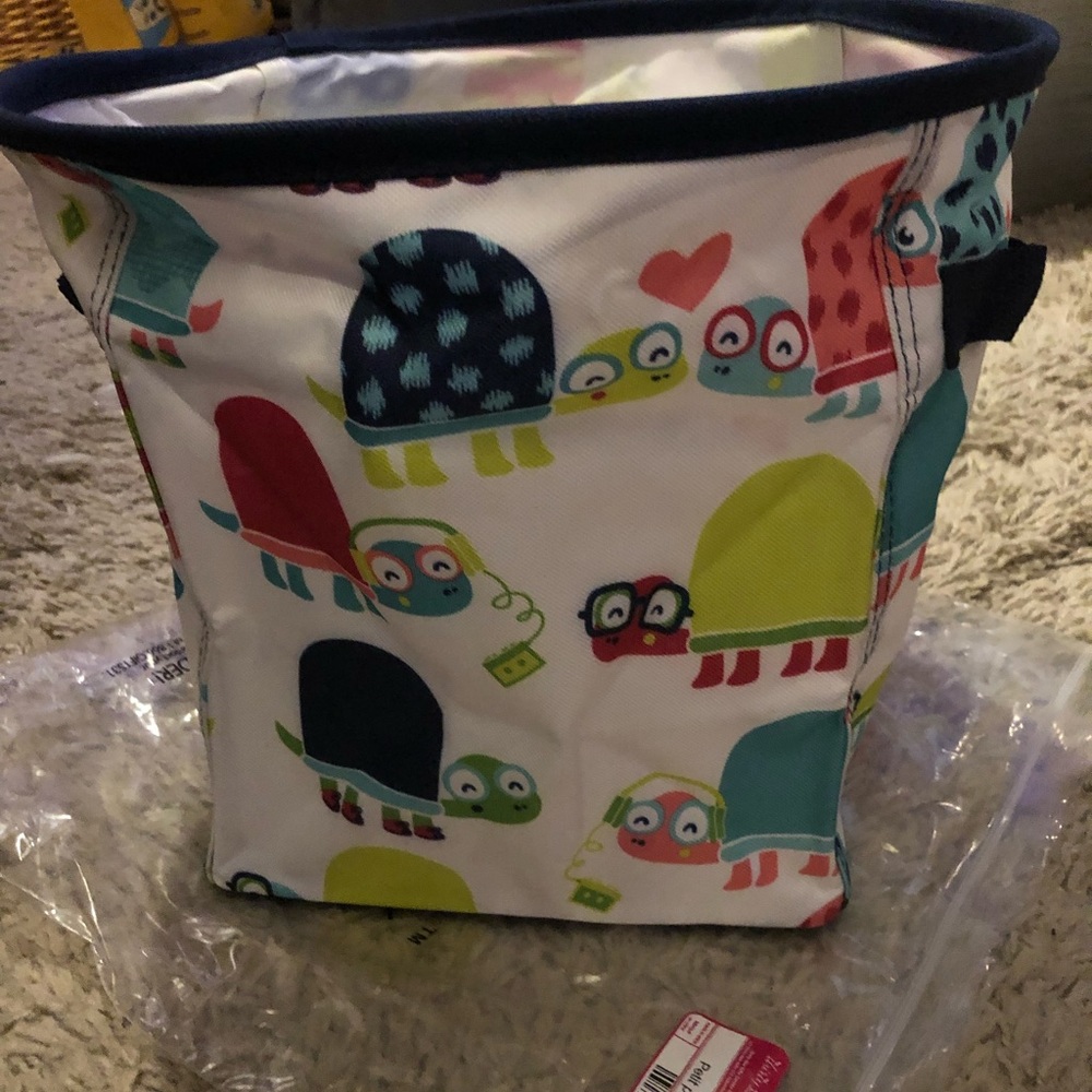 Thirty-One Mini Storage Bin - Topsy Turtles